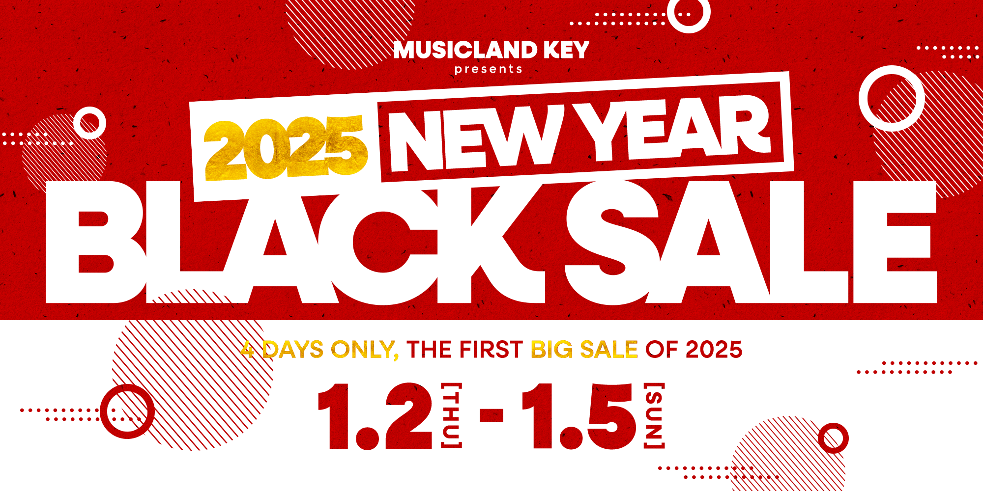 2025 NEW YEAR BLACK SALE