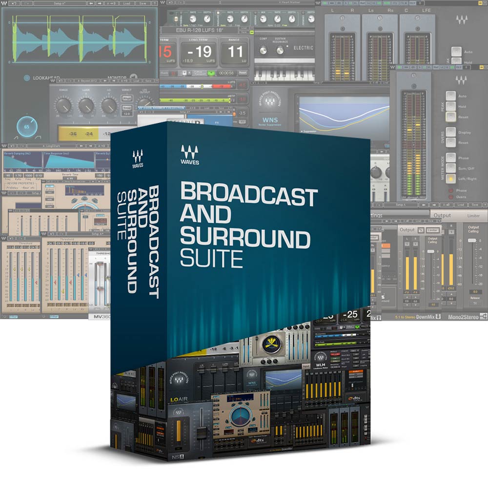 WAVES <br>Broadcast and Surround Suite