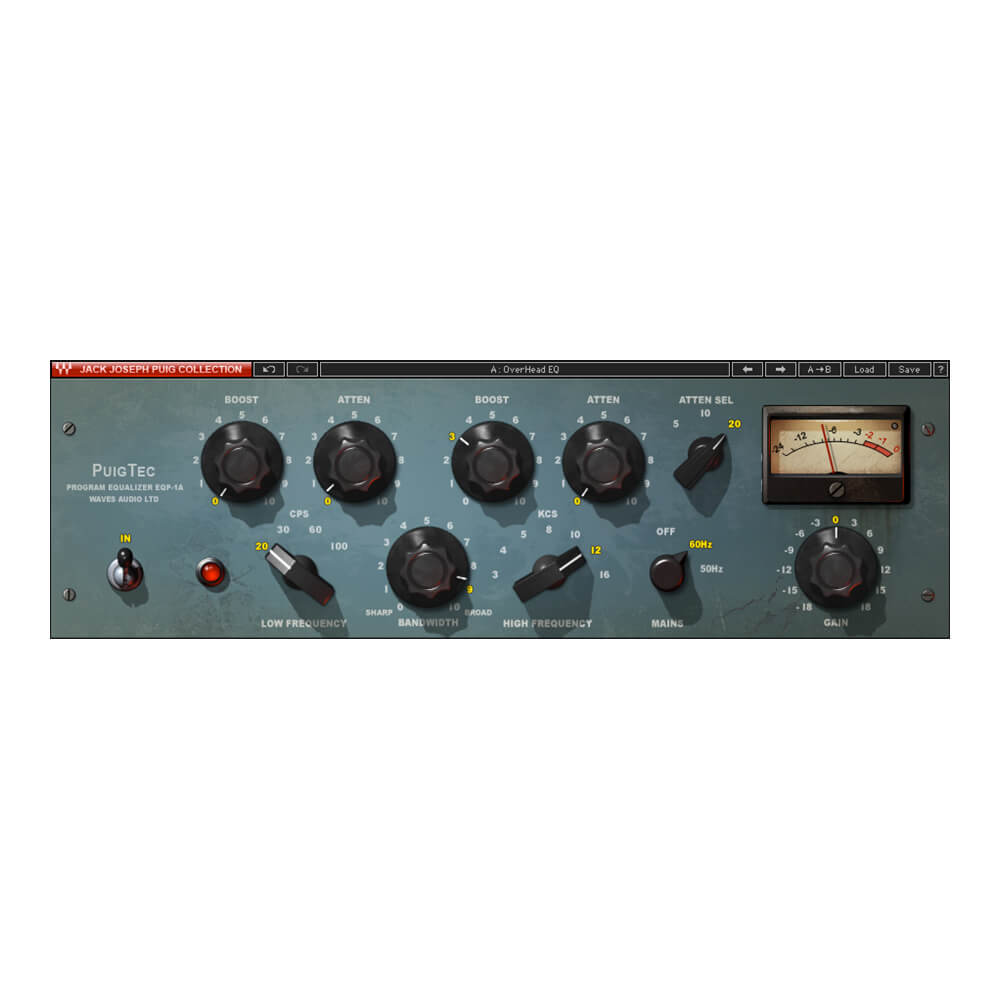 WAVES <br>PuigTec EQs