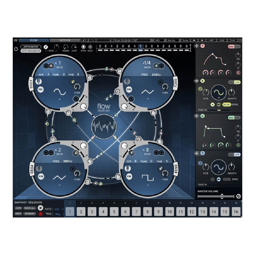 WAVES <br>Flow Motion FM Synth