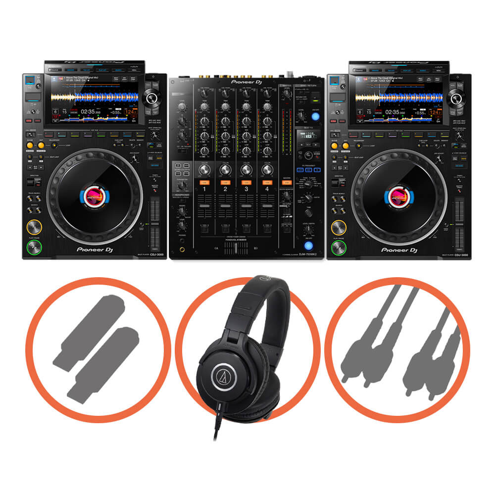 Pioneer DJ CDJ-3000 Club House set