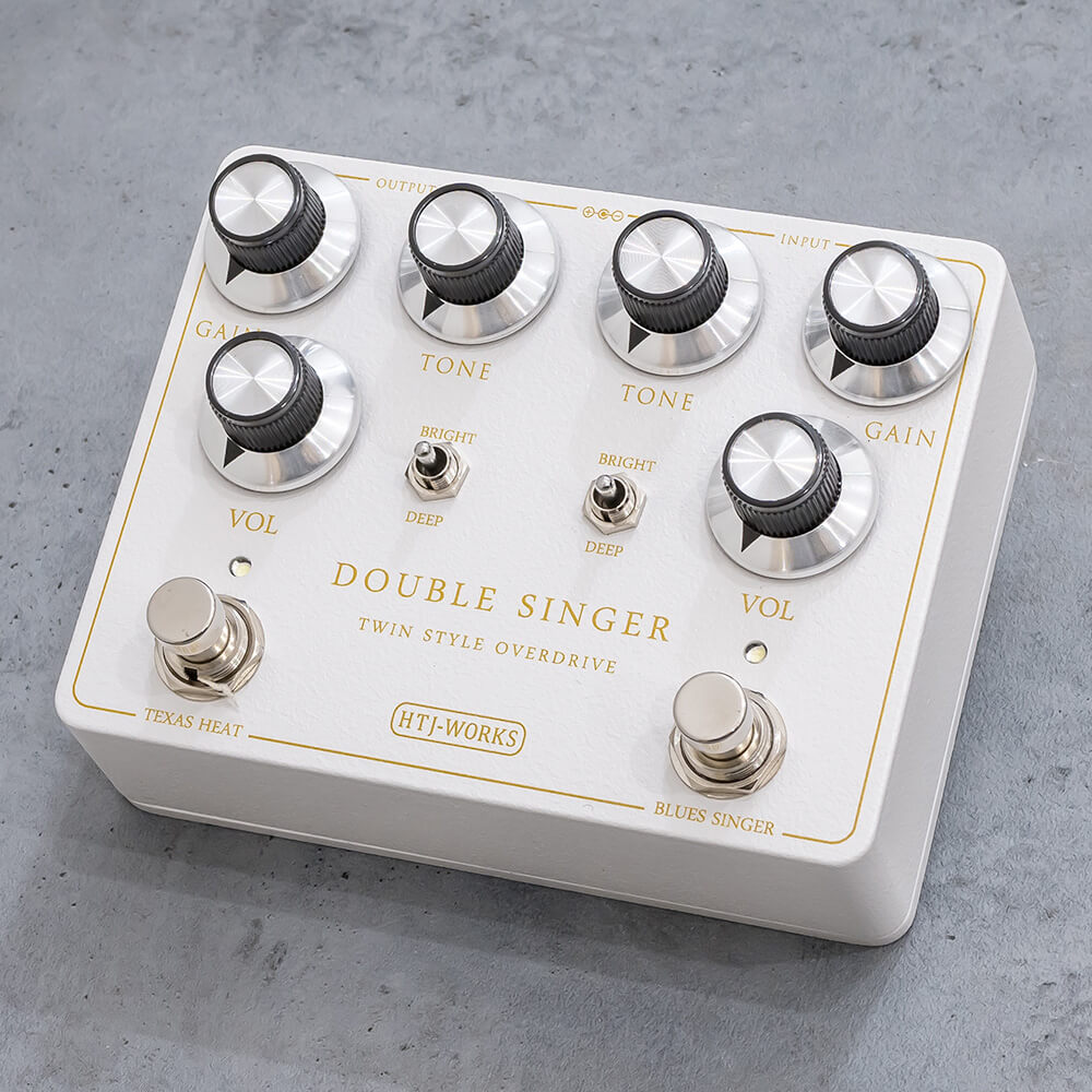HTJ-WORKS DOUBLE SINGER -TWIN STYLE OVERDRIVE- White｜ミュージック 