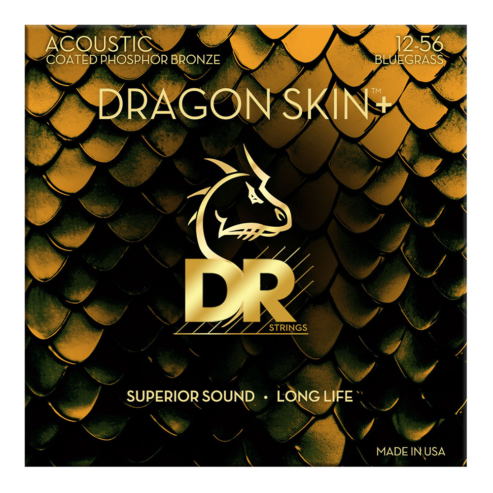 DR <br>DAP-12/56 [Dragon Skin+ Phosphor Bronze Acoustic / Bluegrass 12-56]