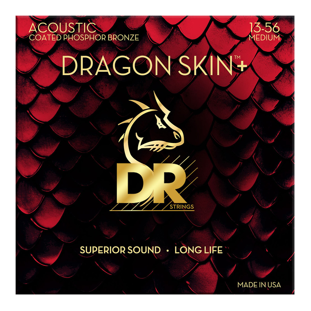 DR <br>DAP-13 [Dragon Skin+ Phosphor Bronze Acoustic / Medium 13-56]