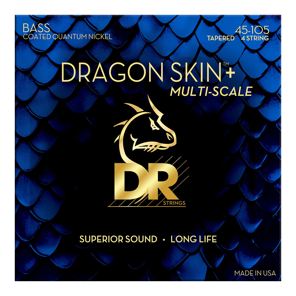 DR <br>DBQM-45 [Dragon Skin+ Quantum Nickel Bass / Medium Multi-Scale 45-105]