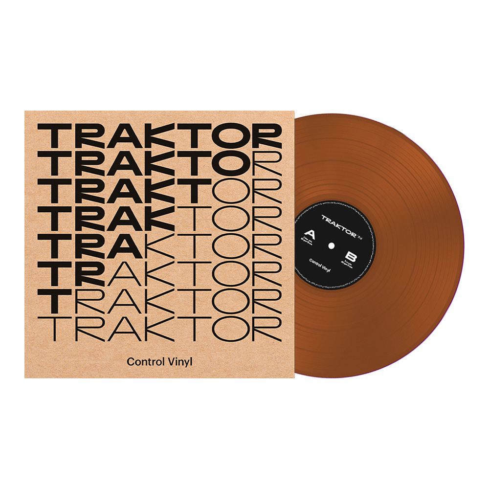 Native Instruments <br>Traktor Control Vinyl Orange Transparent