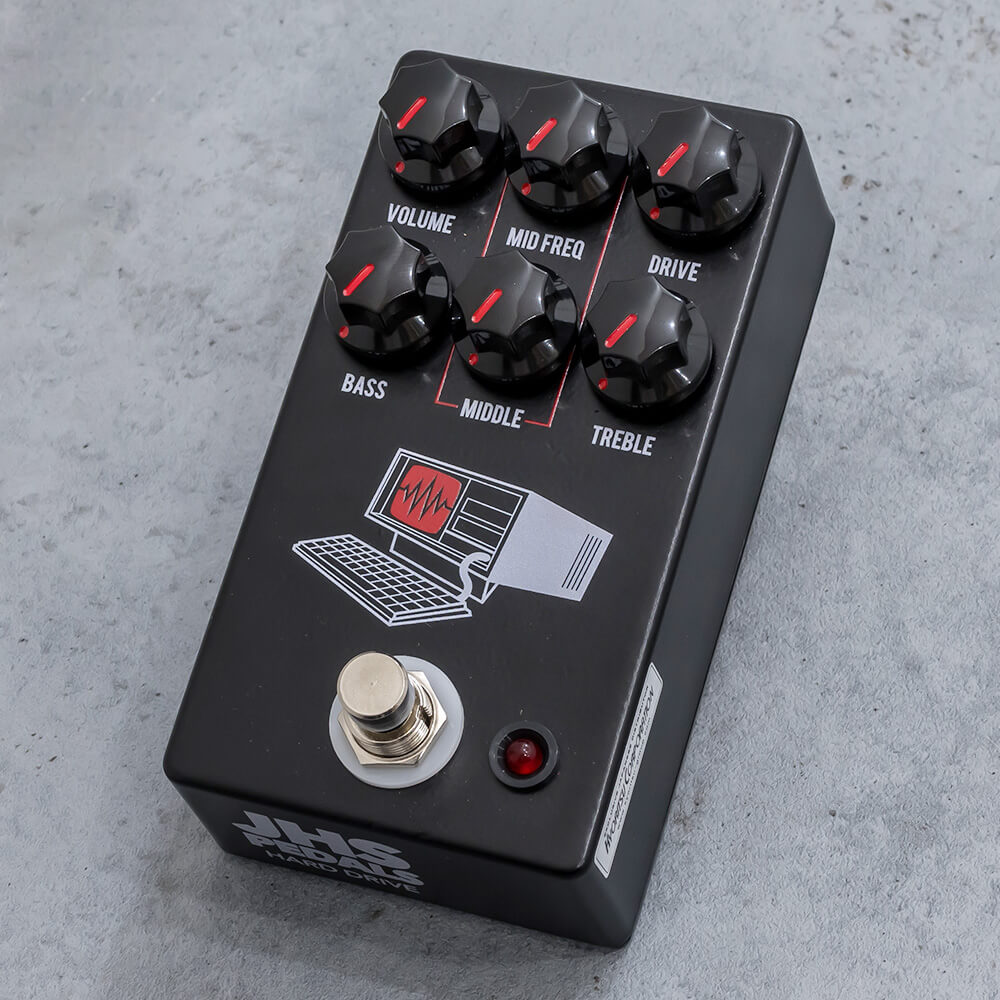 JHS Pedals <br>HARD DRIVE BLACK