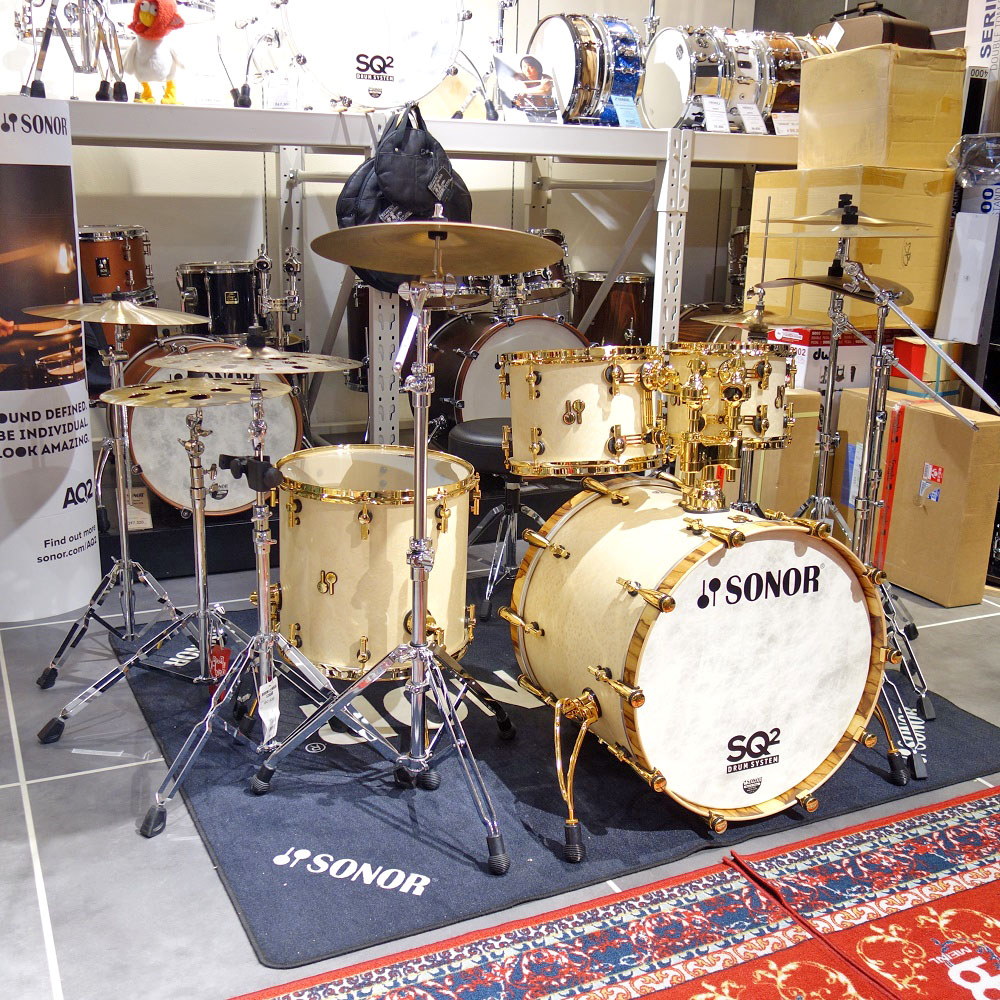 SONOR <br>SQ2 Series Custom Order Drum Set "BIRDSEYE MAPLE GOLD"