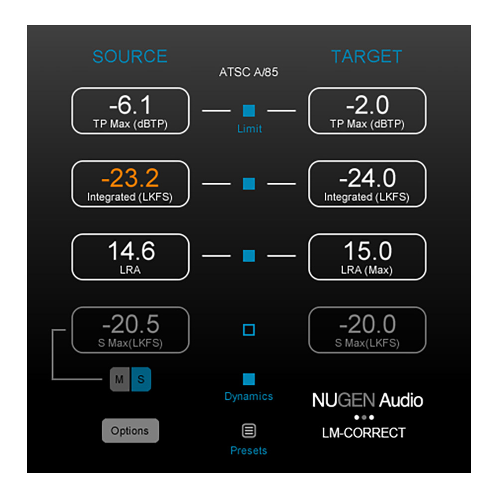 NUGEN Audio <br>LM-Correct 2 DynApt Extension