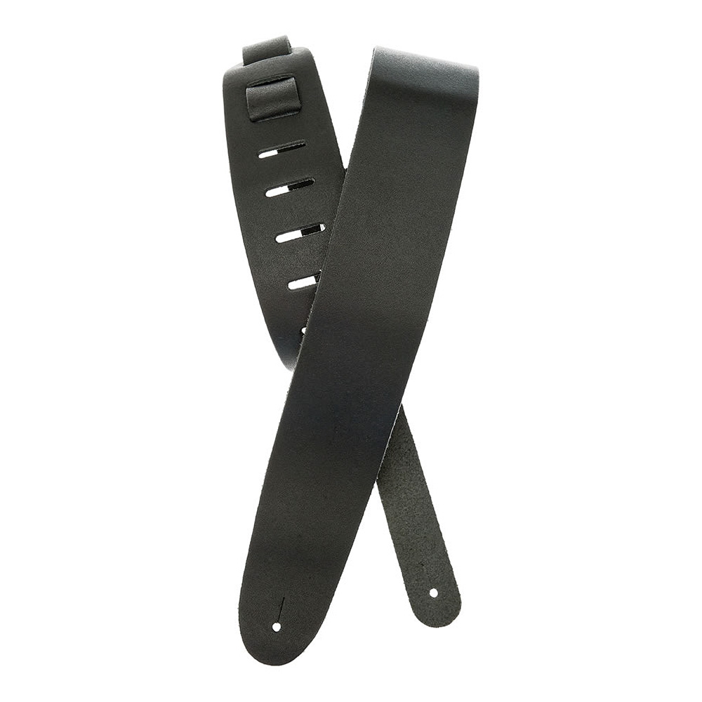 D'Addario <br>2.5 Basic Leather Strap, Black [25BL00]