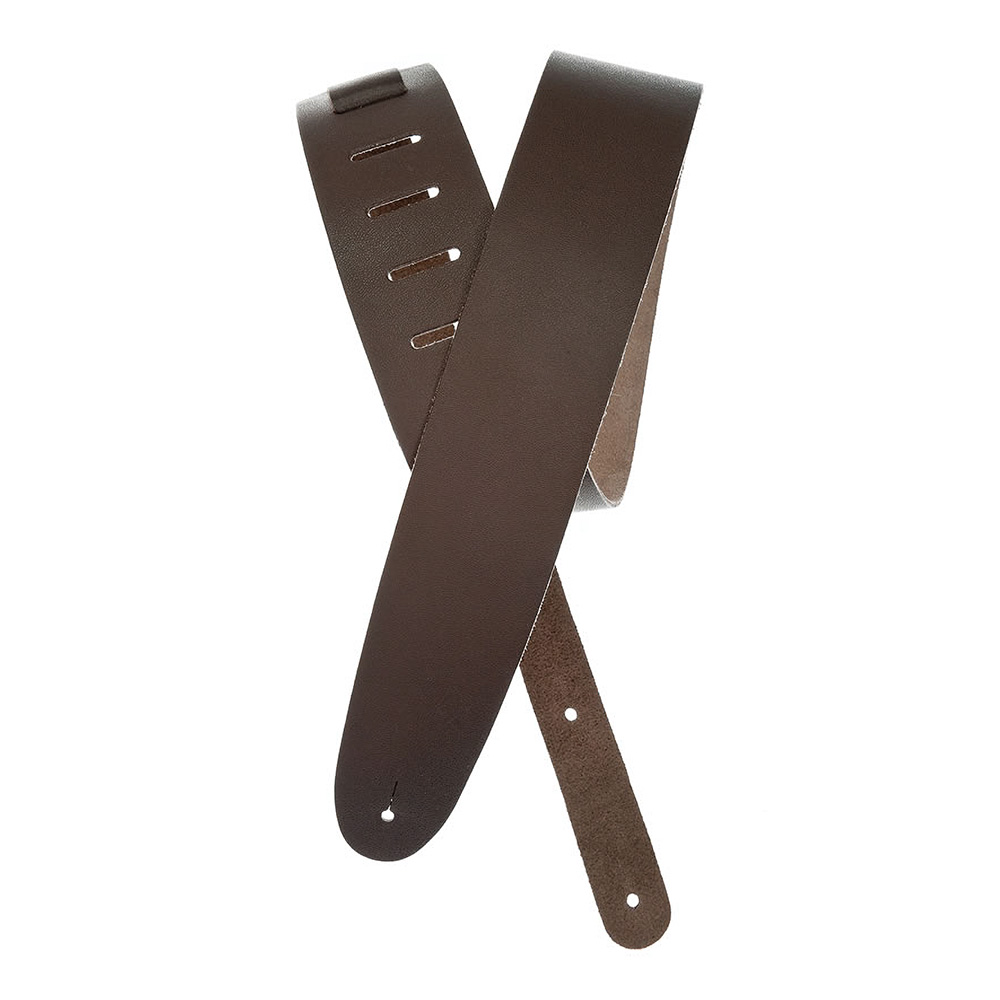 D'Addario <br>2.5 Basic Leather Strap, Brown [25BL01]