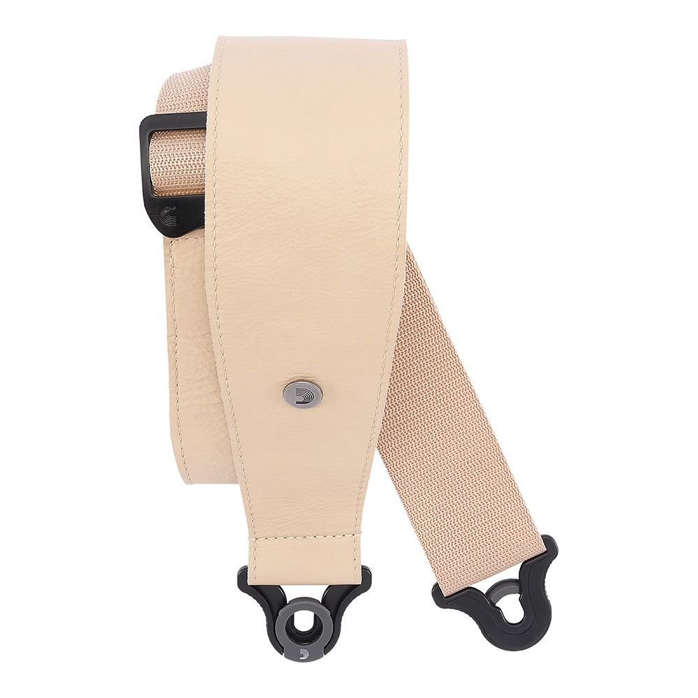 D'Addario <br>3.0 Comfort Leather Auto Lock Guitar Strap, Tan [30BAL01]