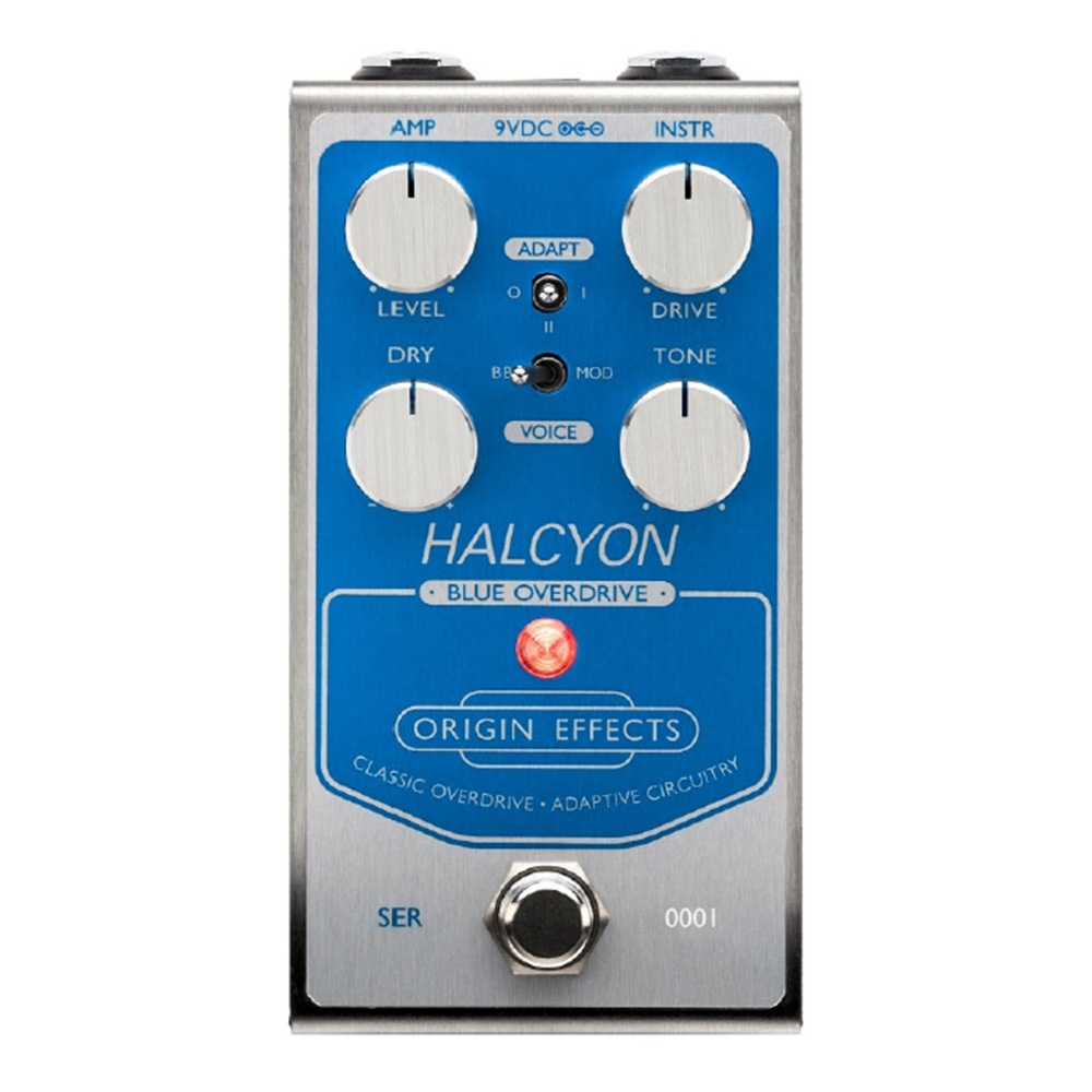 ORIGIN EFFECTS <br>Halcyon Blue Overdrive