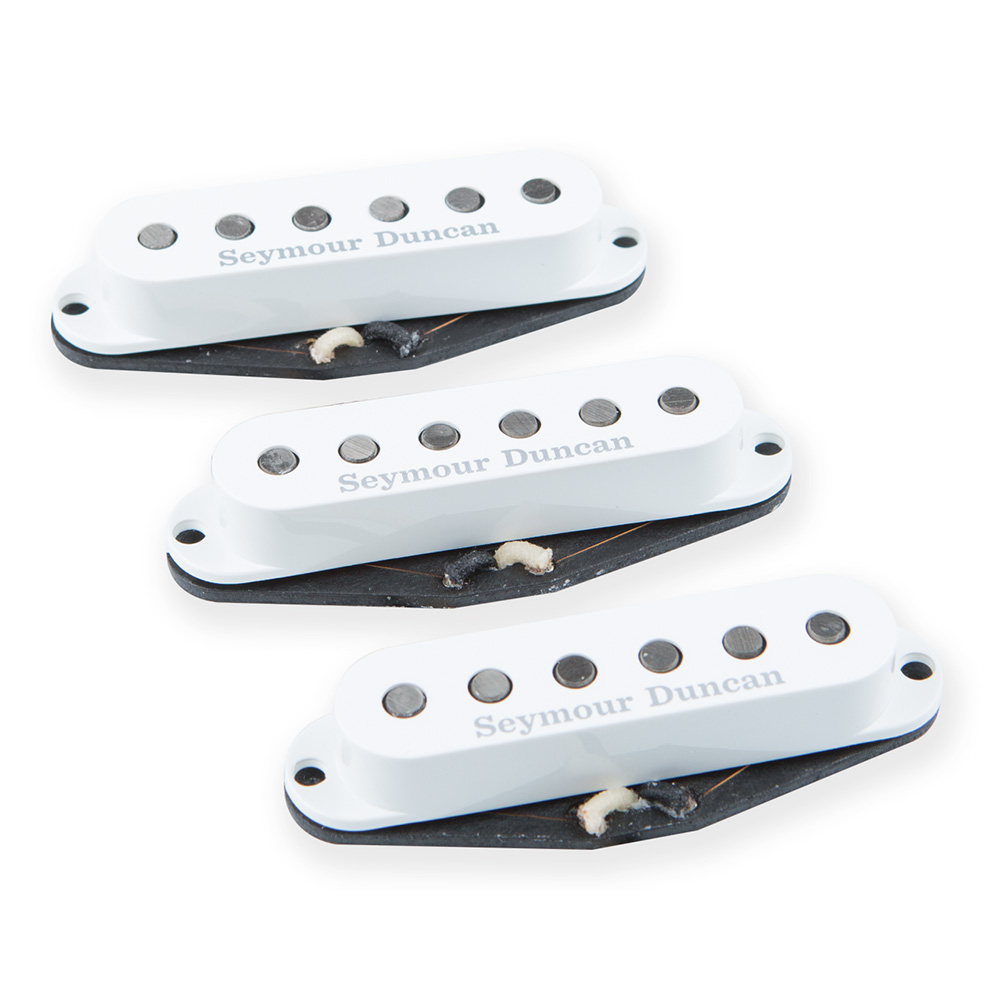 Seymour Duncan <br>Single Coil Pickup Calibrate Set - Alnico II Pro Flat Strat, White [APS-2 CAL SET]