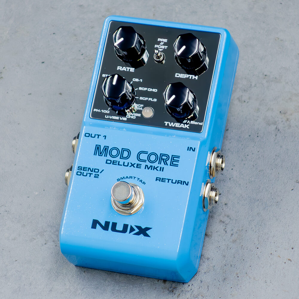 NUX <br>Mod Core Deluxe MKII -Modulation Pedal-