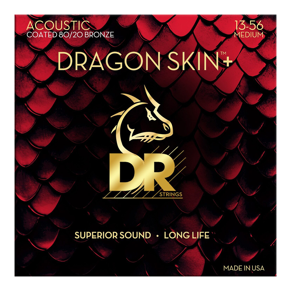 DR <br>DA8-13 [Dragon Skin+ 80/20 Bronze Acoustic / Medium 13-56]