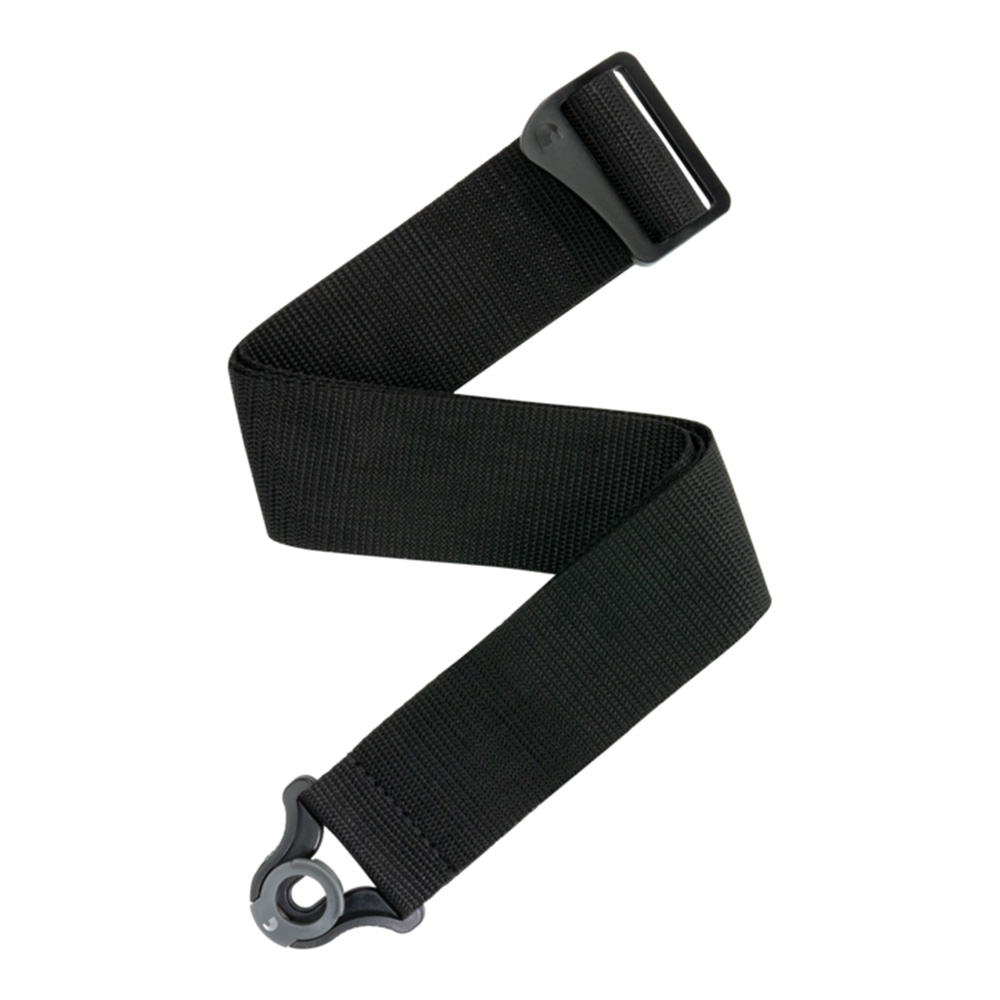 D'Addario <br>Auto Lock Polypro Guitar Strap - Black [PWSAL400]