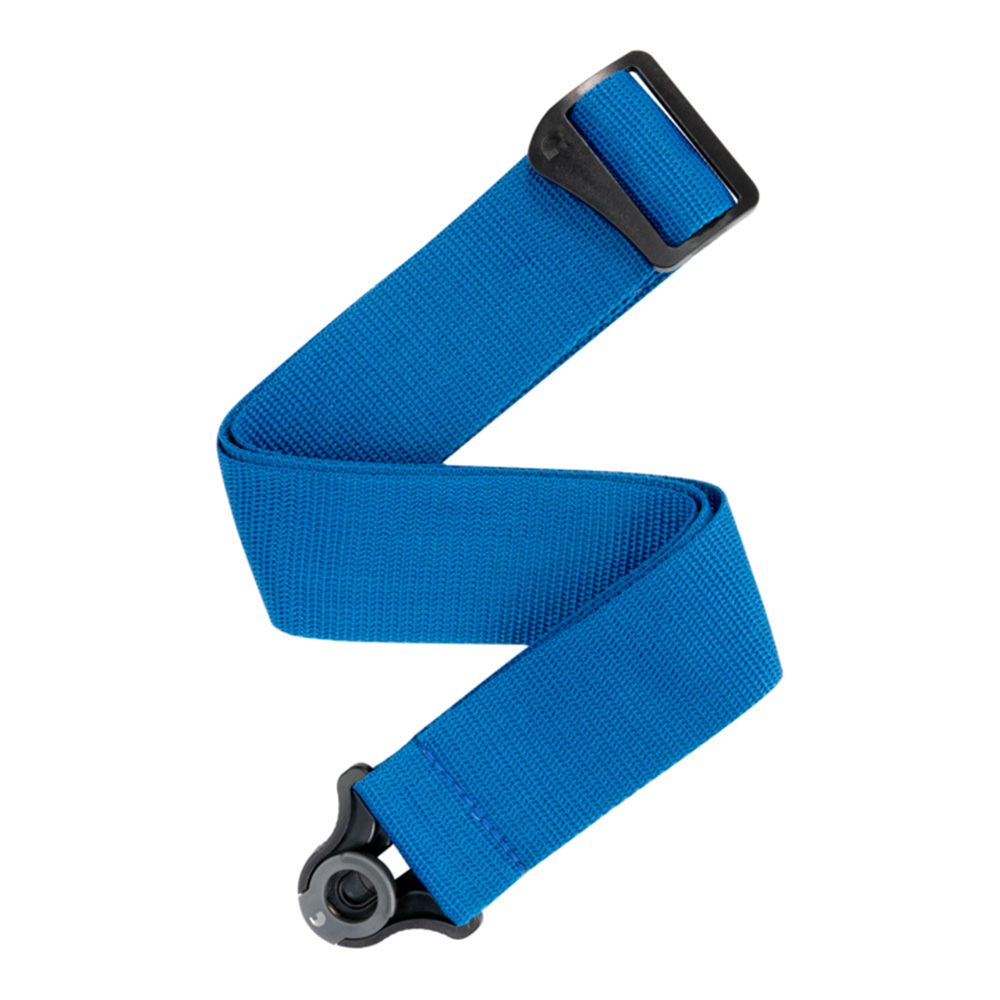 D'Addario <br>Auto Lock Polypro Guitar Strap - Blue [PWSAL402]