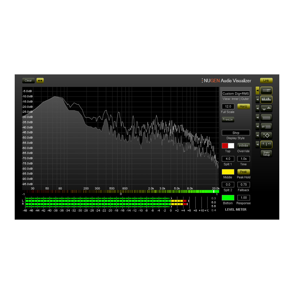 NUGEN Audio <br>Visualizer upgrade to v2