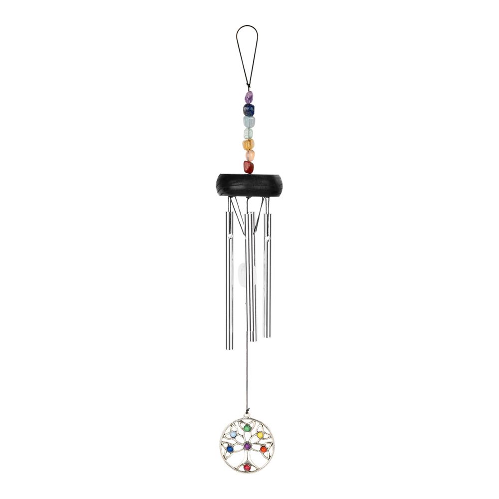 MEINL Sonic Energy <br>Mini Chakra Chime 12" / 30 cm, Tree of Life, Silver [TOLCC12MINI]