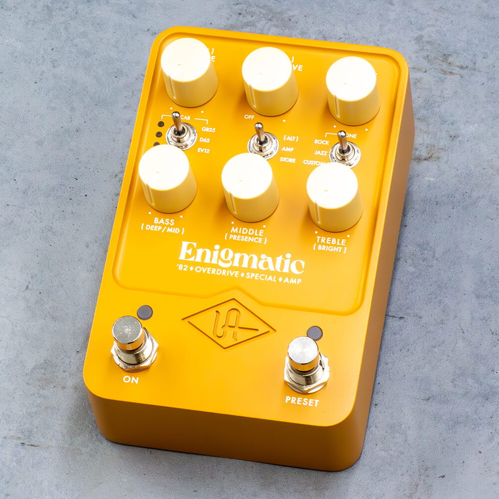 UNIVERSAL AUDIO <br>UAFX Enigmatic '82 Overdrive Special Amp