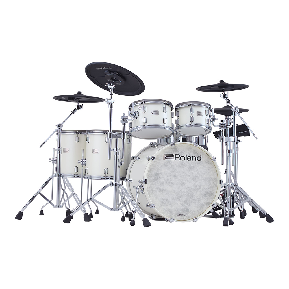 Roland <br>V-Drums Acoustic Design VAD716-PW w/KD-22-PW & DTS-30S