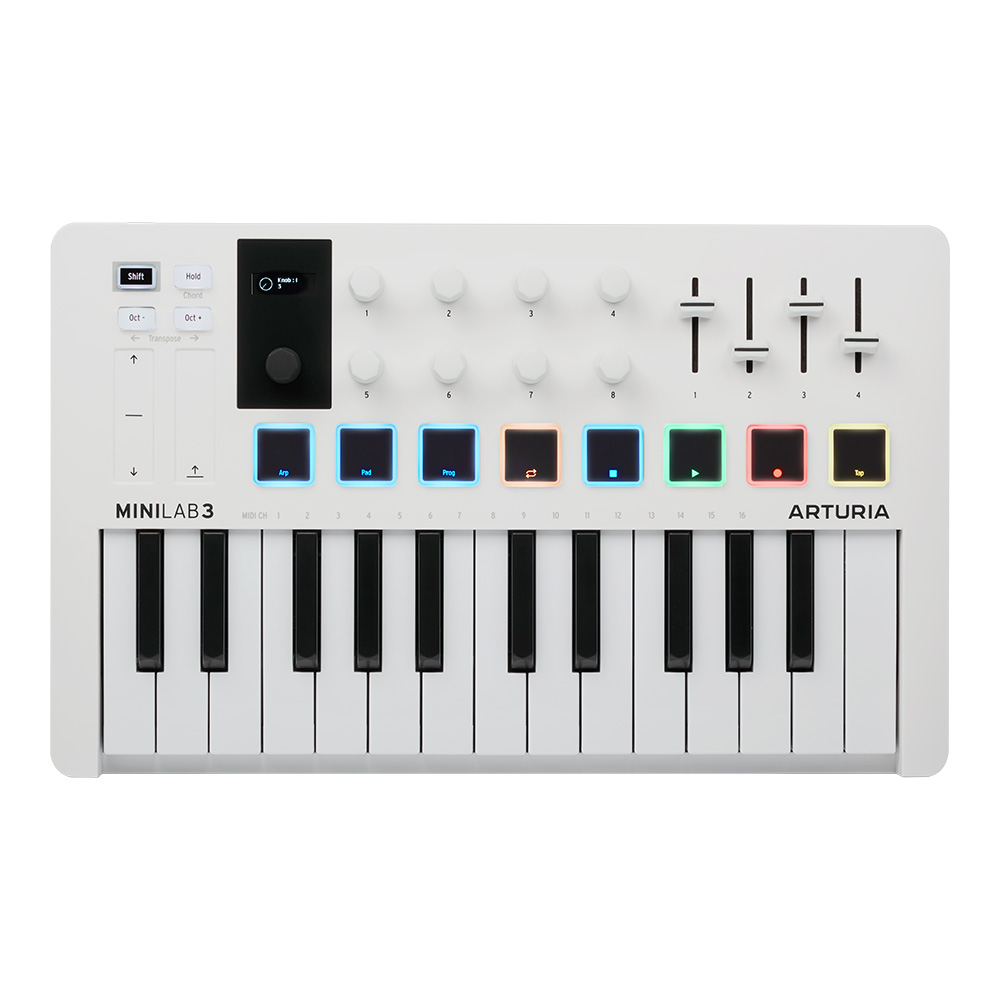 Arturia <br>MiniLab 3 WH (White)