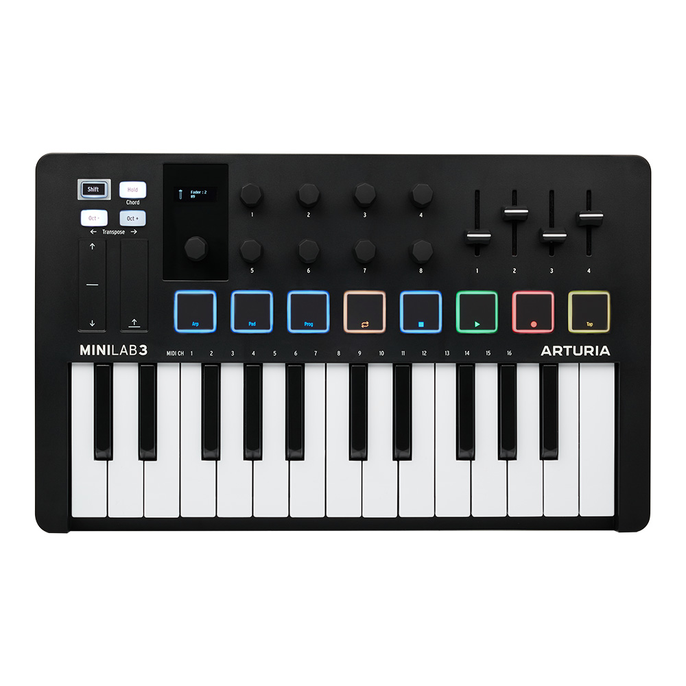 Arturia <br>MiniLab 3 BK (Black)