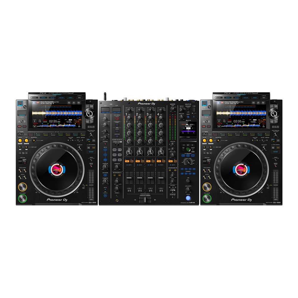 Pioneer DJ <br>CDJ-3000 Professional set