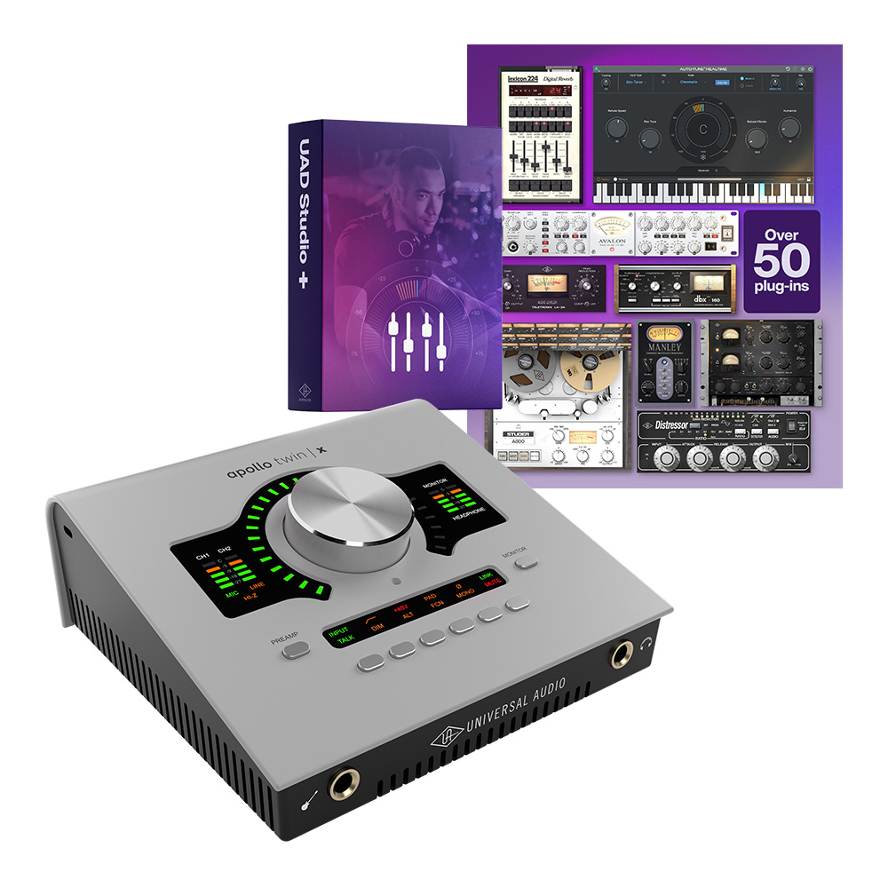 UNIVERSAL AUDIO <br>Apollo Twin X Quad Gen 2 Studio+ Edition