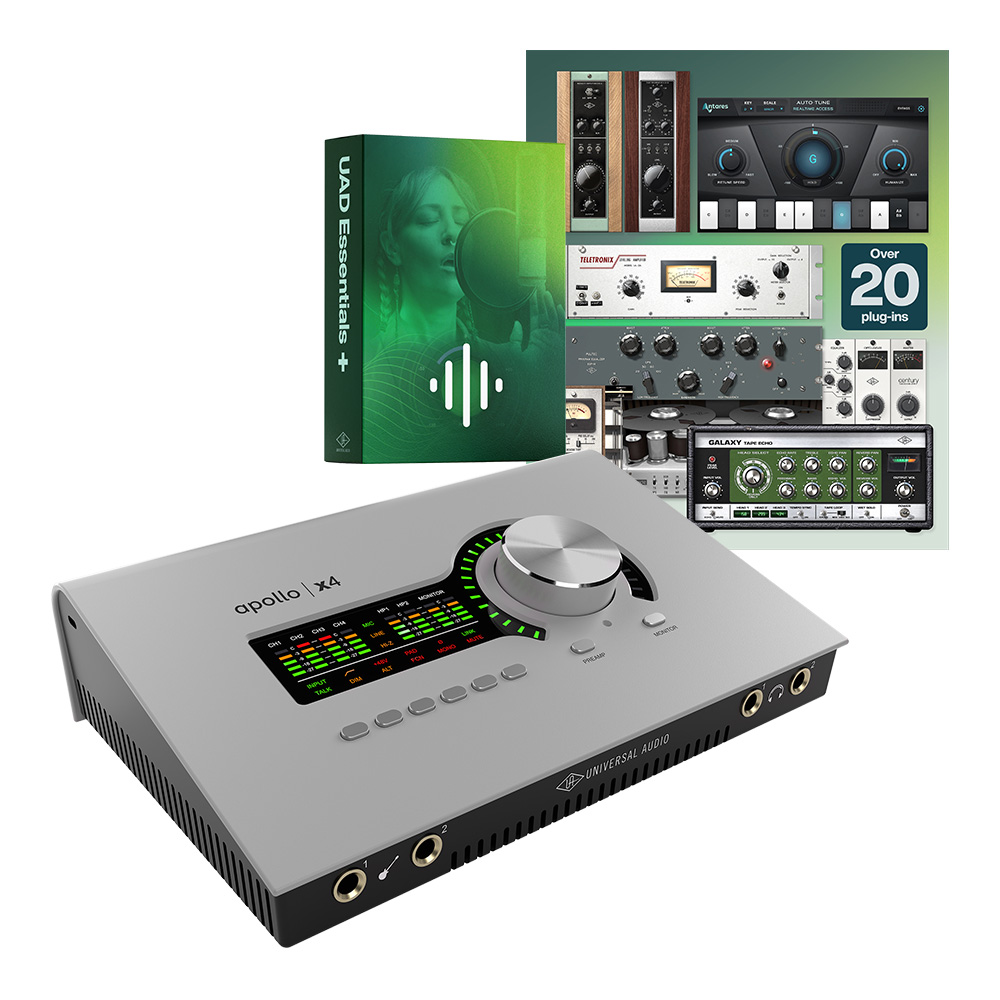 UNIVERSAL AUDIO <br>Apollo x4 Gen 2 Essentials+ Edition