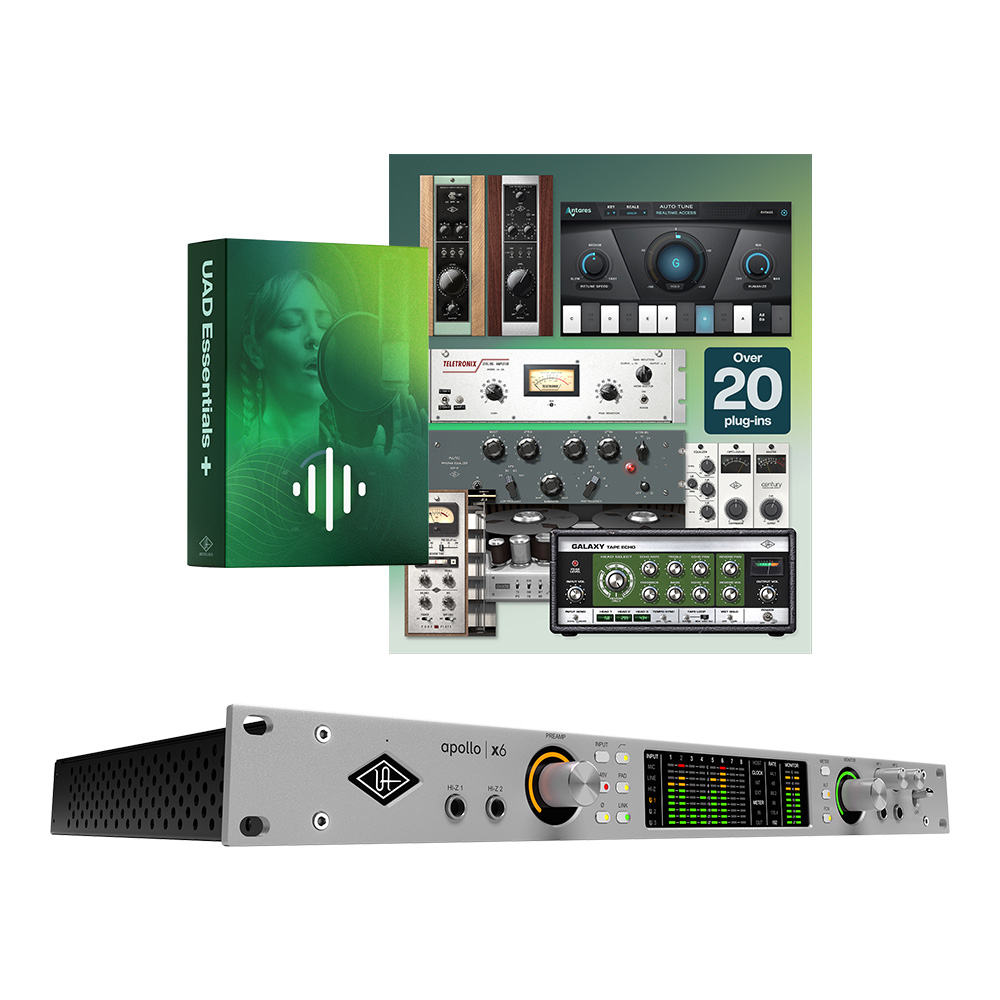 UNIVERSAL AUDIO <br>Apollo x6 Gen 2 Essentials+ Edition