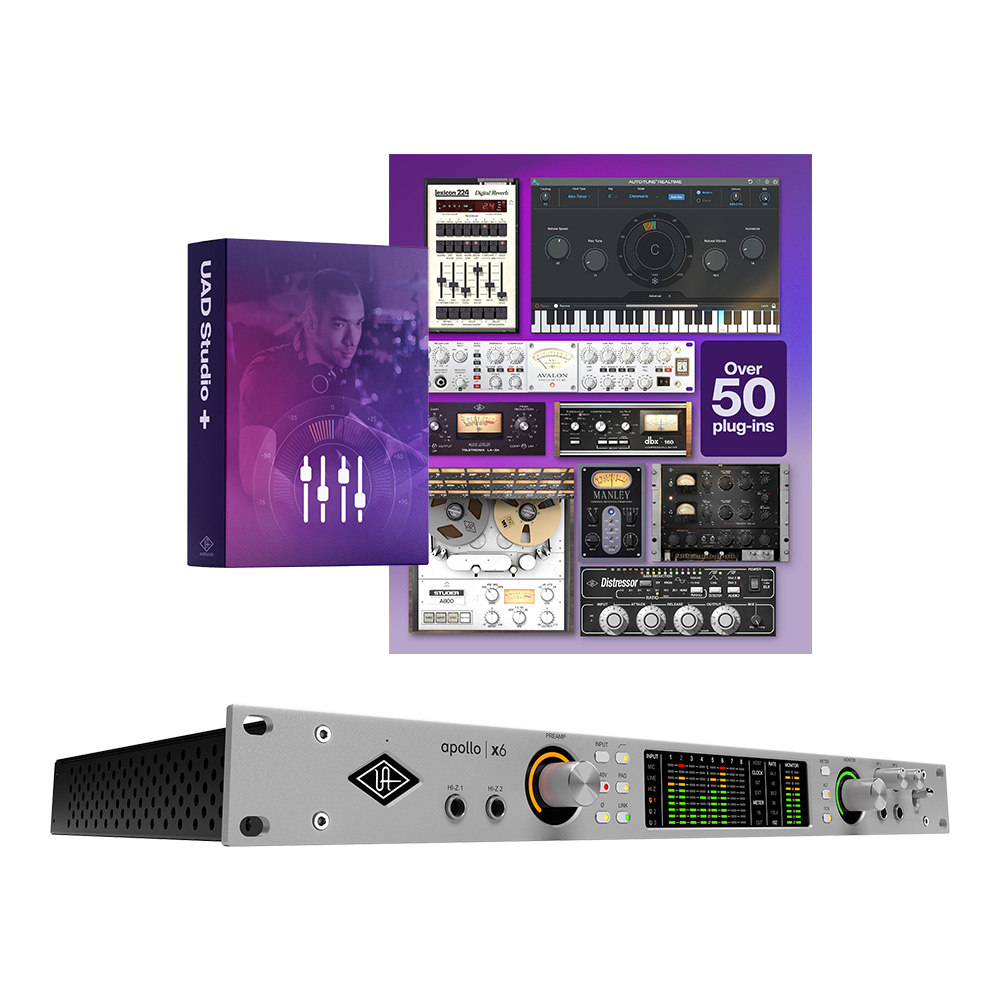 UNIVERSAL AUDIO <br>Apollo x6 Gen 2 Studio+ Edition