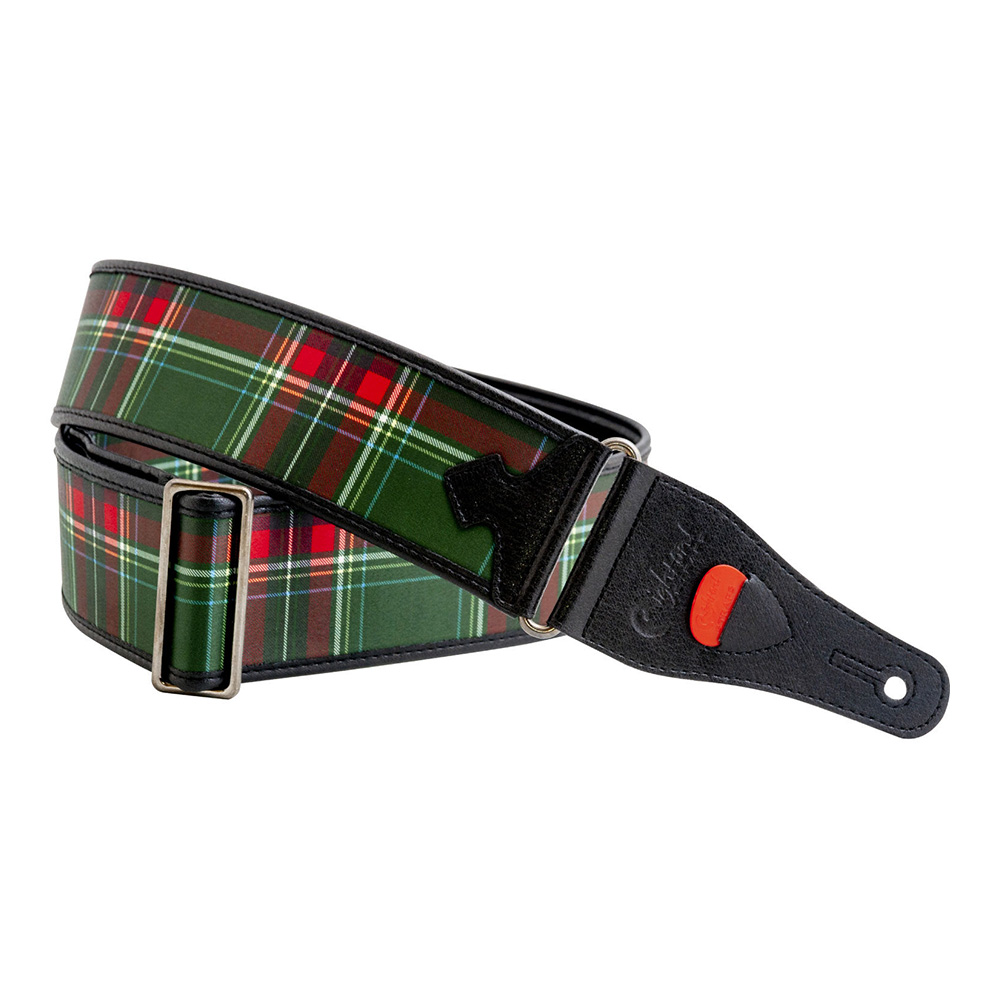 Right On! STRAPS <br>TARTAN GRS Green