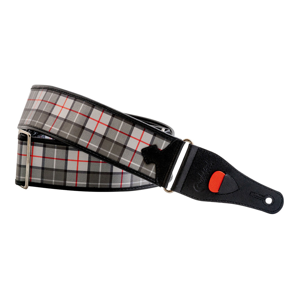 Right On! STRAPS <br>TARTAN GRS Grey