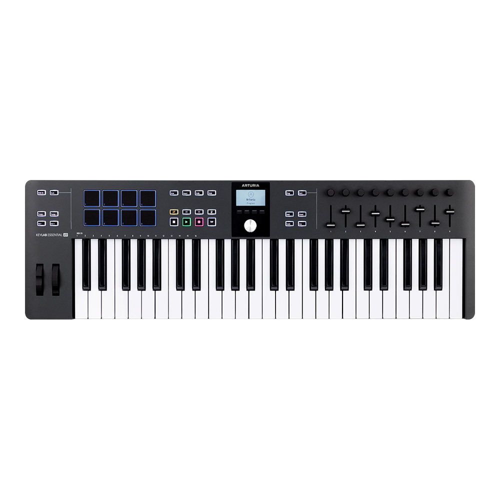 Arturia <br>KeyLab Essential 49 mk3 Black