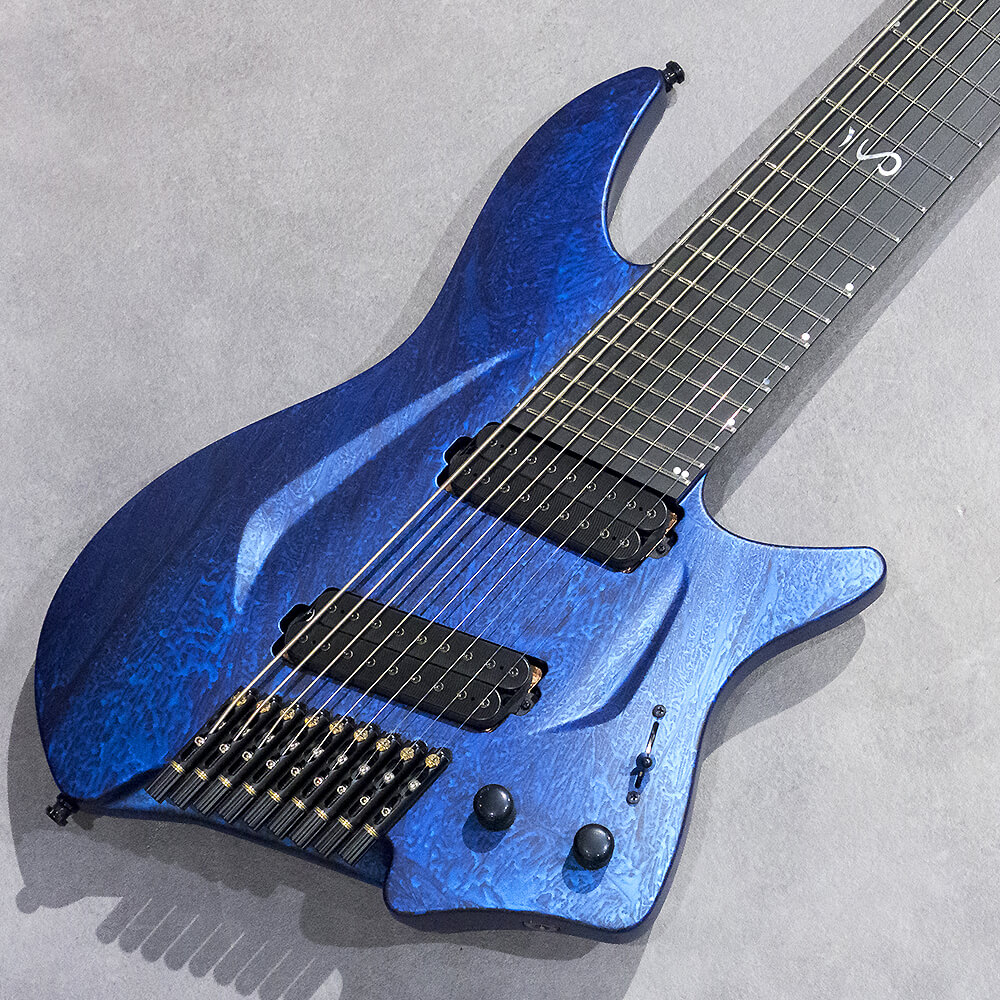 Aristides Guitars <br>H/09/FX/B/BK/BMS(Blue Marble Satin)