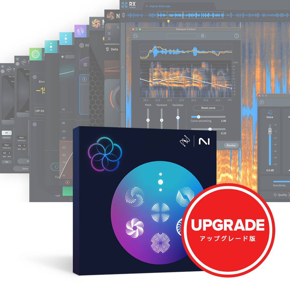 iZotope <br>RX Post Production Suite 8.5 Upgrade from any previous version of RX Standard