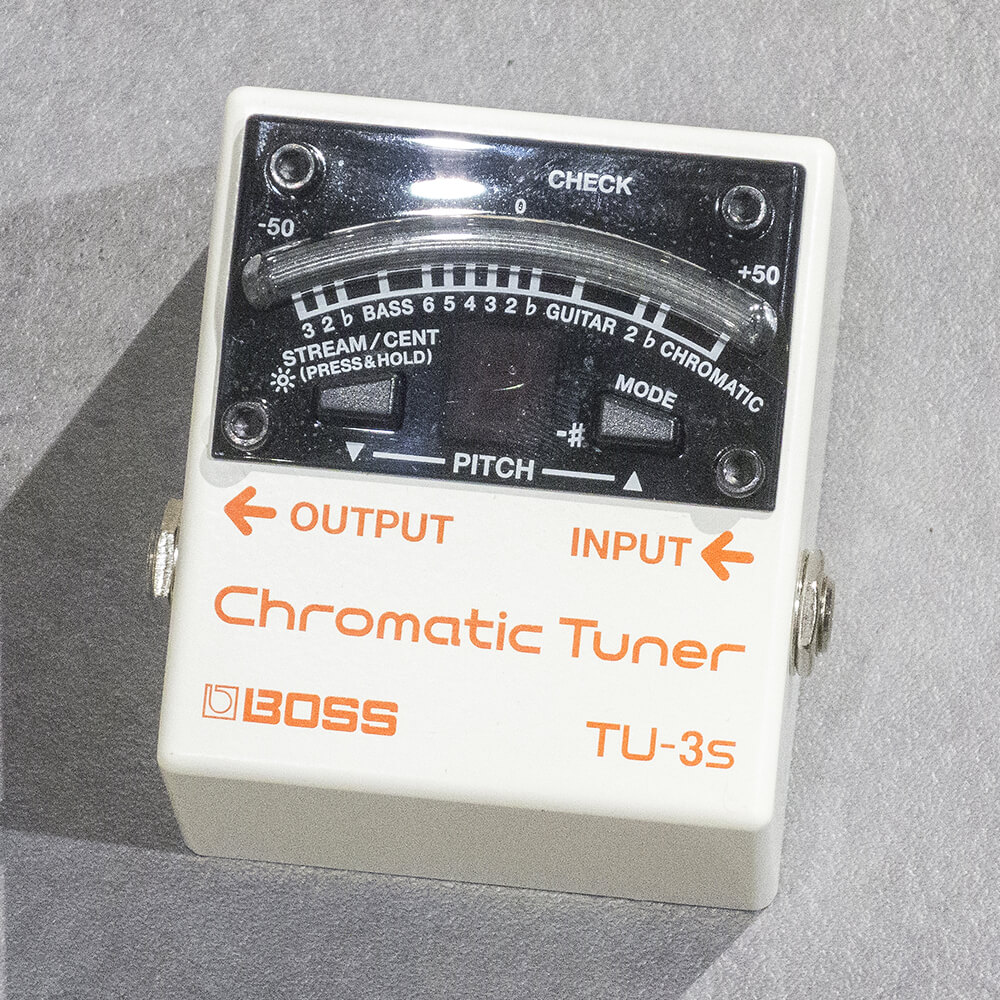 BOSS <br>TU-3S Chromatic Tuner