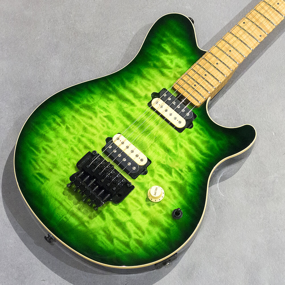 MUSIC MAN <br>Axis Matcha Quilt Roasted Maple Neck