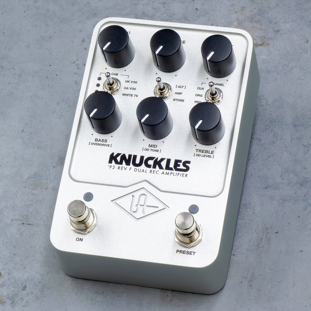 UNIVERSAL AUDIO <br>UAFX Knuckles '92 Rev F Dual Rec Amplifier