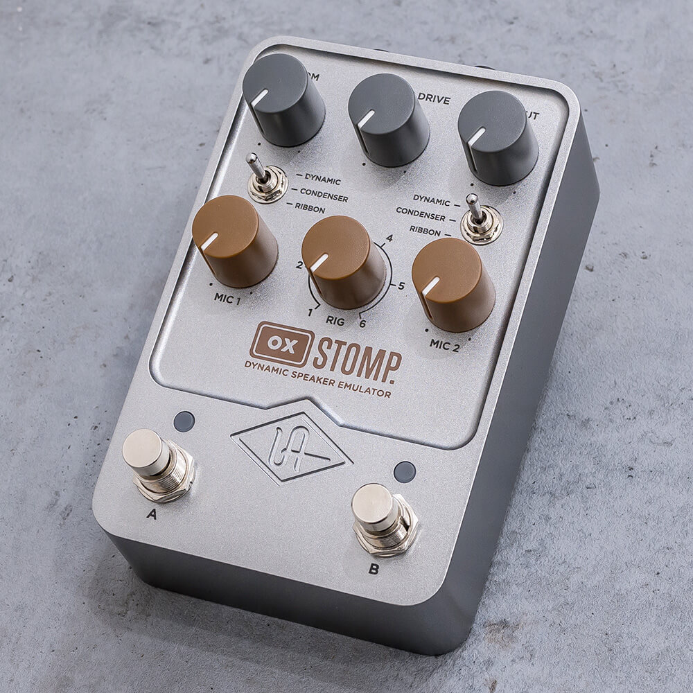 UNIVERSAL AUDIO <br>UAFX OX Stomp Dynamic Speaker Emulator