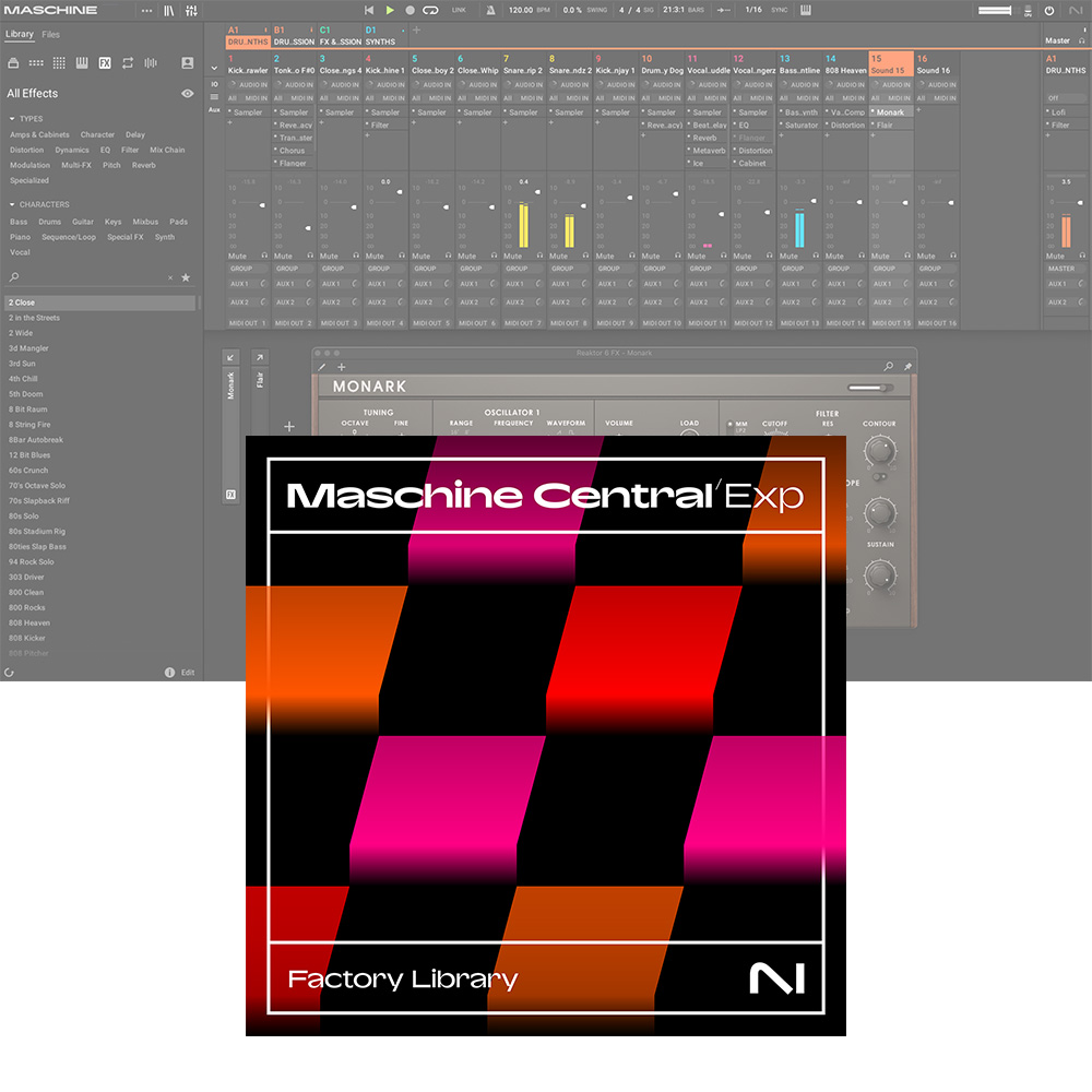 Native Instruments <br>Maschine Central (Expansion)