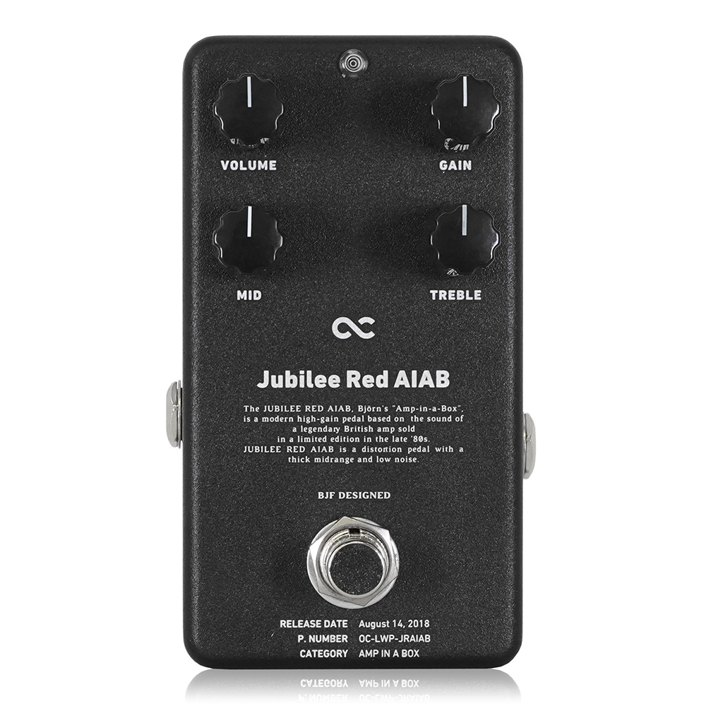 One Control <br>LWP Series Jubilee Red AIAB Solder Free Pedal Kit