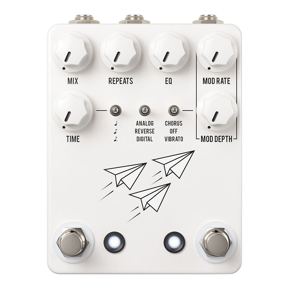 JHS Pedals <br>FLIGHT DELAY WHITE