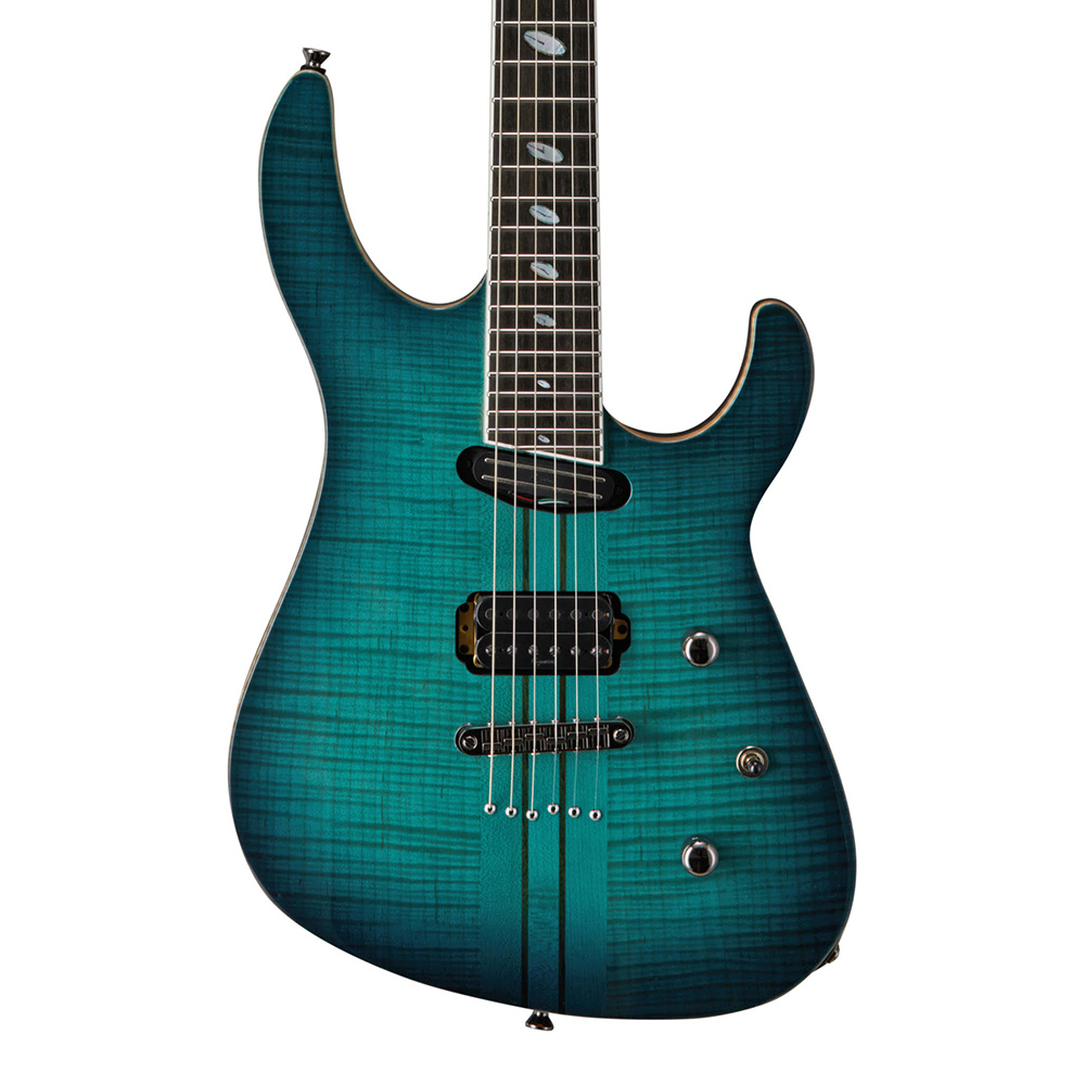 Caparison Guitars <br>TAT-Special FM-FX LTD (Limited Edition) Green Flame