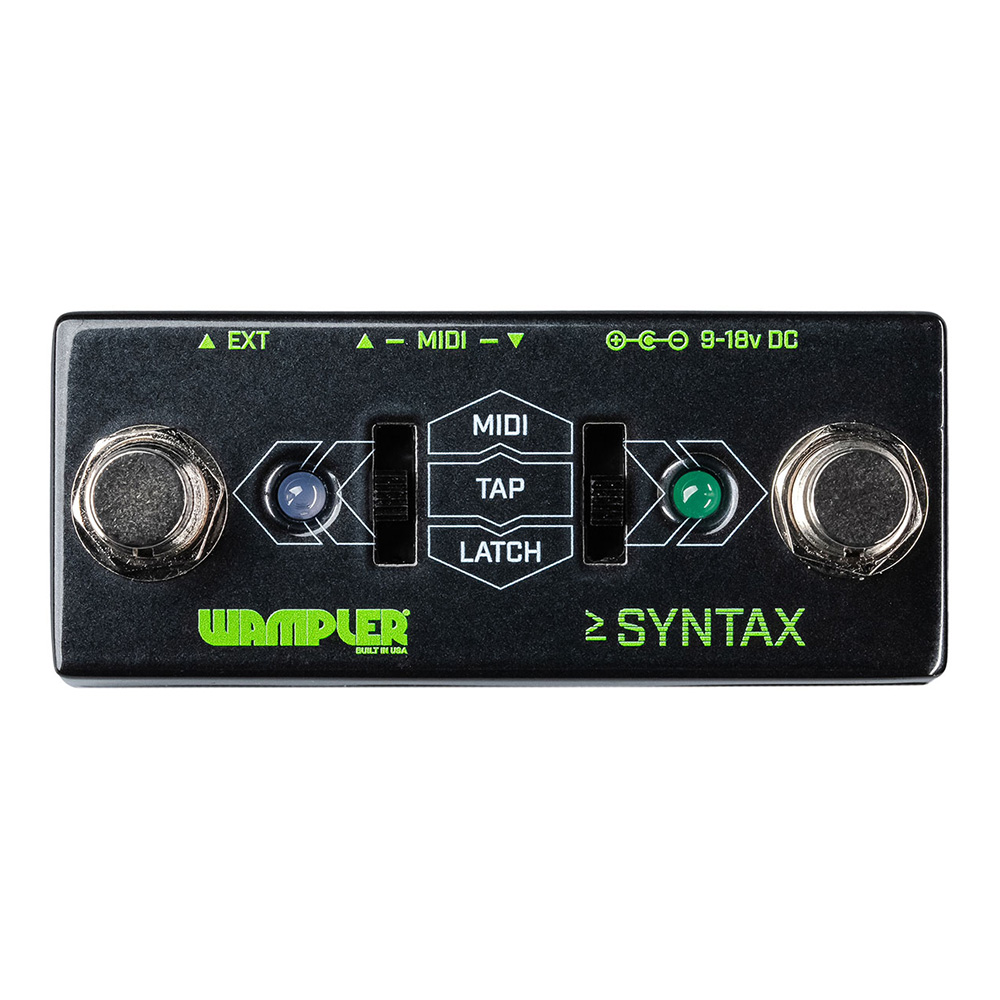 Wampler Pedals <br>Syntax