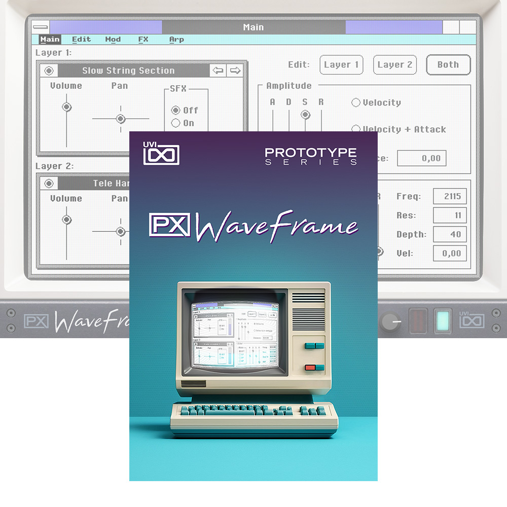 UVI <br>PX WaveFrame