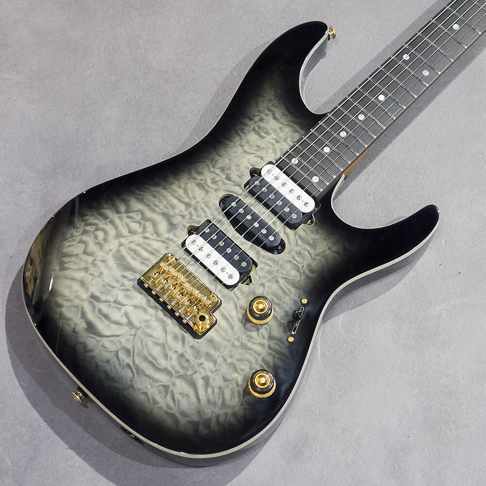 Ibanez <br>AZ Premium AZ47P1QM-BIB (Black Ice Burst)