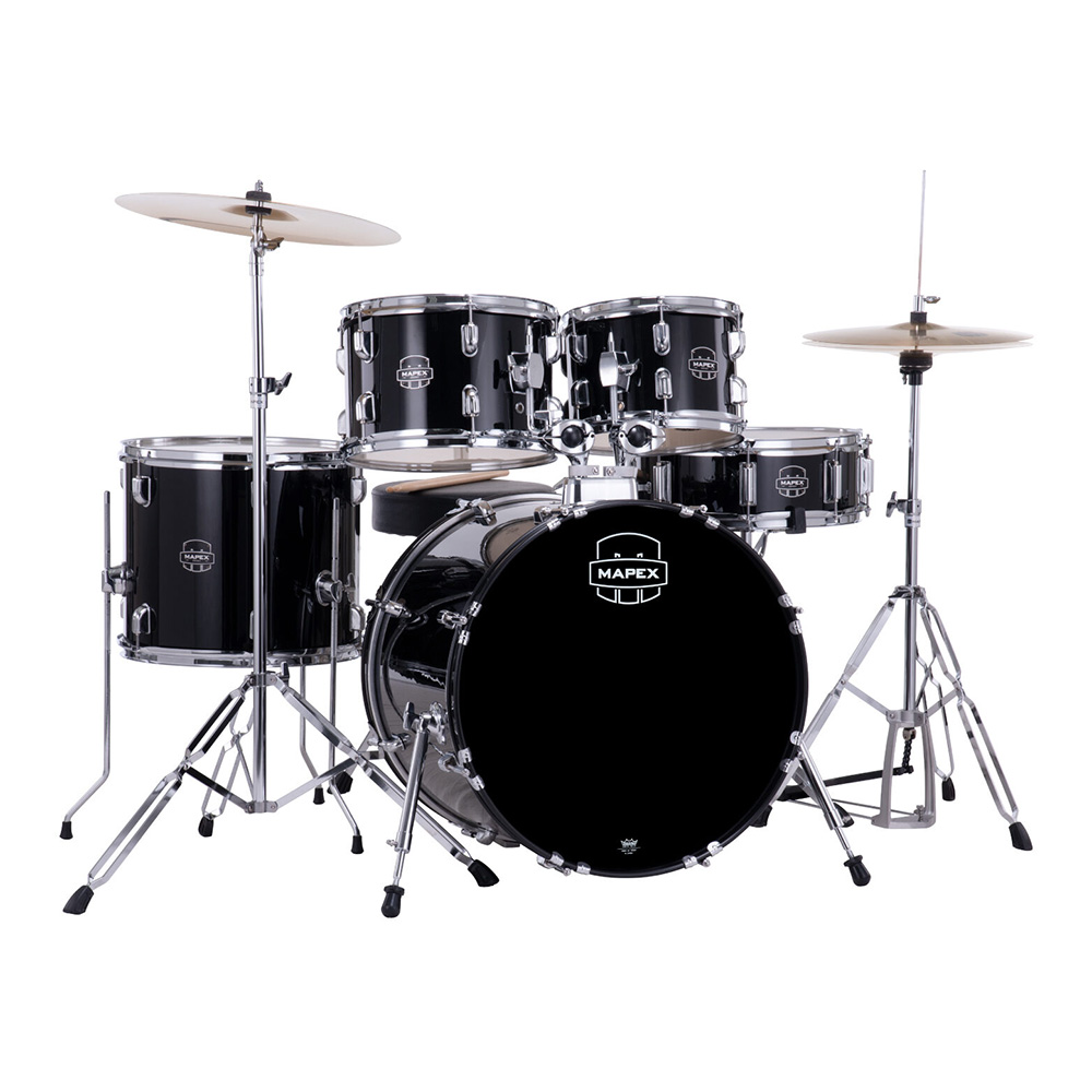 MAPEX <br>Comet Drum Set CM5294FTCDK (Dark Black)